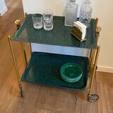 Serving rolling folding table Textable Vintage platforms