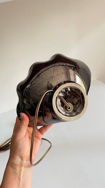Lampe coquillage vallauris vintage