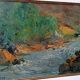 Oil painting on cardboard, dated and unsigned, late 19th century, Italian school