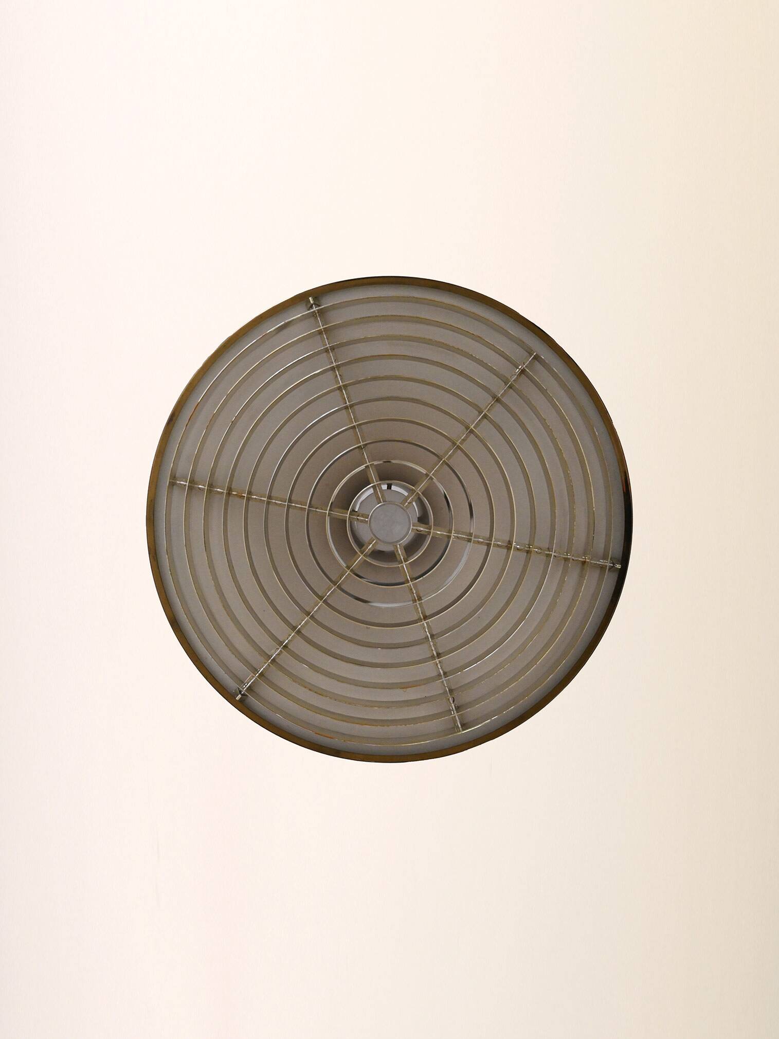 Vintage gold pendant lamp