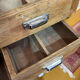 Large antique workshop cabinet with 44 drawers – patinated wood