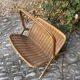 Rattan magazine rack