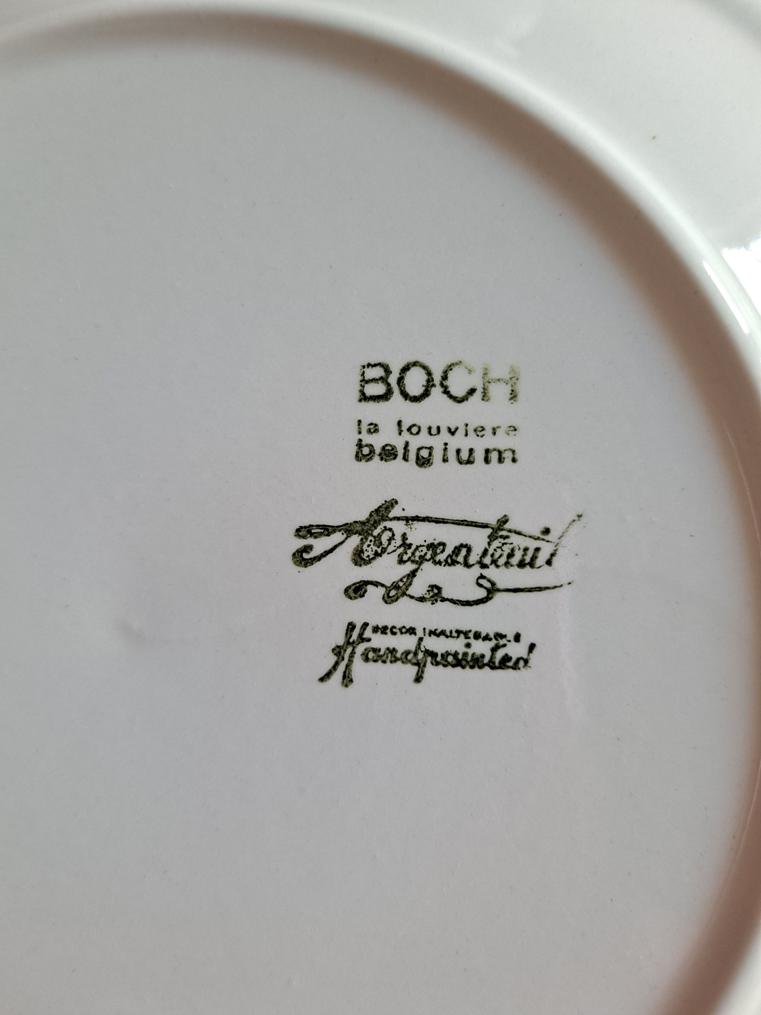 Plate Boch La Louvière