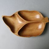 Teak serving dish