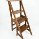 Solid oak step stool