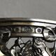 Antique crystal and solid silver tea glass