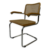 Vintage Cesca chair B64 with armrests by Marcel Breuer Design