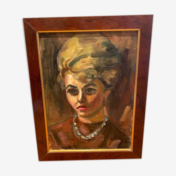 Portrait de femme 1960