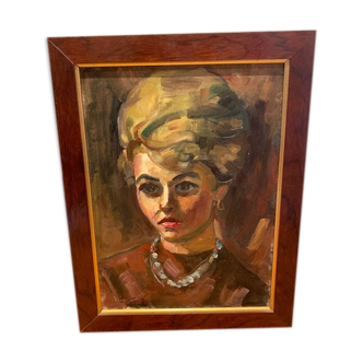 Portrait de femme 1960