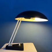 Lampe de bureau flexible vintage noire par Hala