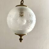 Vintage ball pendant light