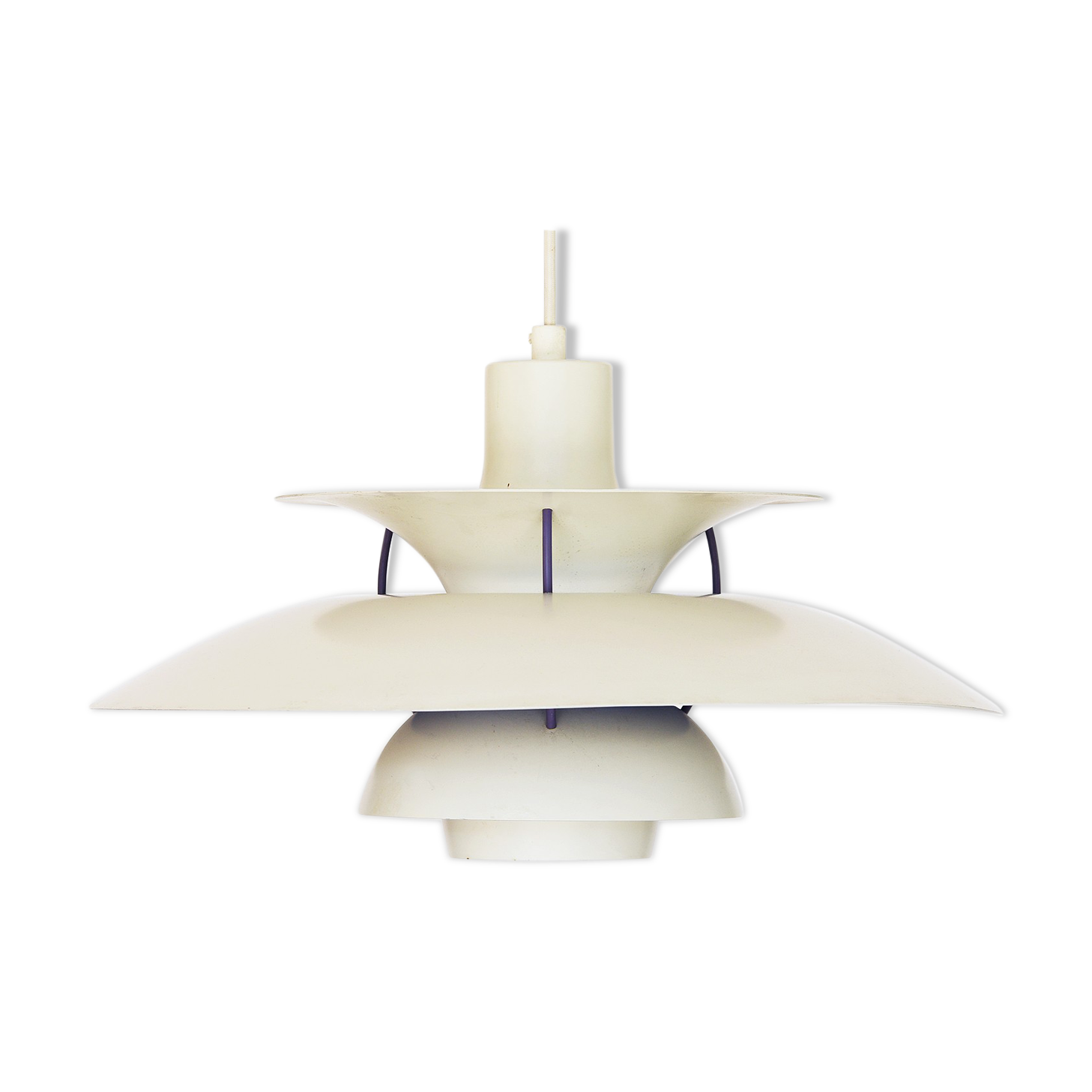Pendant light PH 5 by Poul Henningsen for Louis Poulsen. Denmark 1980s