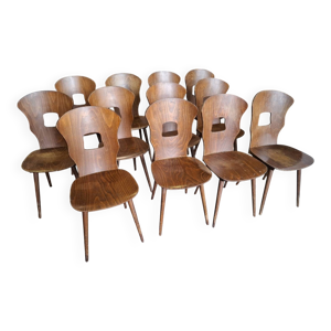Lot 12 chaises baumann