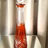 Carafe en cristal taille orange et transparent st louis modele masseret