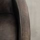 Ensemble vintage de 2 fauteuils en cuir de vachette au design Aviateur.