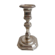 Right candle holder in silver metal from BMF West-Germany