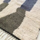 Moroccan Berber carpet Beni Ouarain ecru with colorful patterns 264x164cm