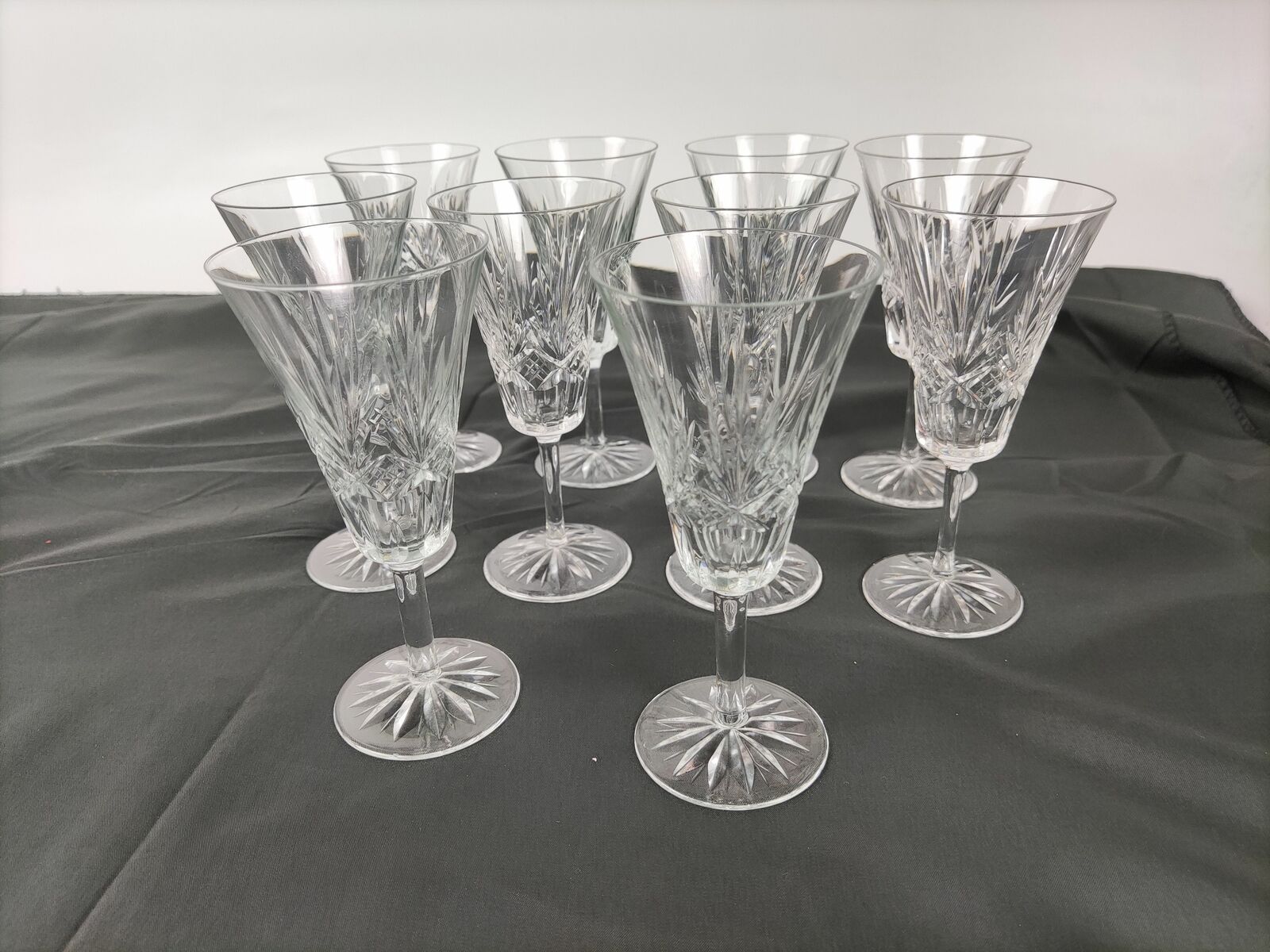 35 verres en cristal