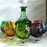 Coloured crystal service