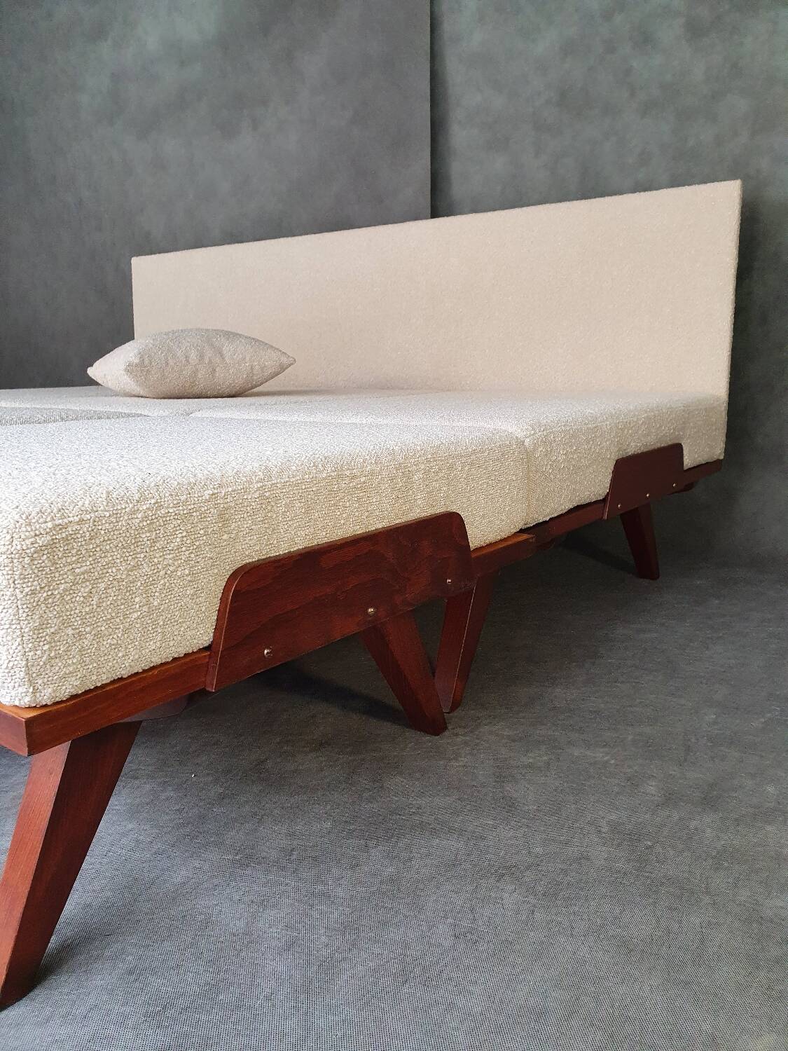 Jiràk sofa bed by tatra nabytok, czech vintage 1960s