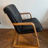 Teak and Skai Armchair