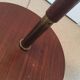 Scandinavian floor lamp in teak and brass, 1960