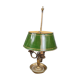 Old lamp hot water bottle bronze and sheet metal three fires