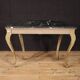 20th Century Italian Lacquered and Gilded Console