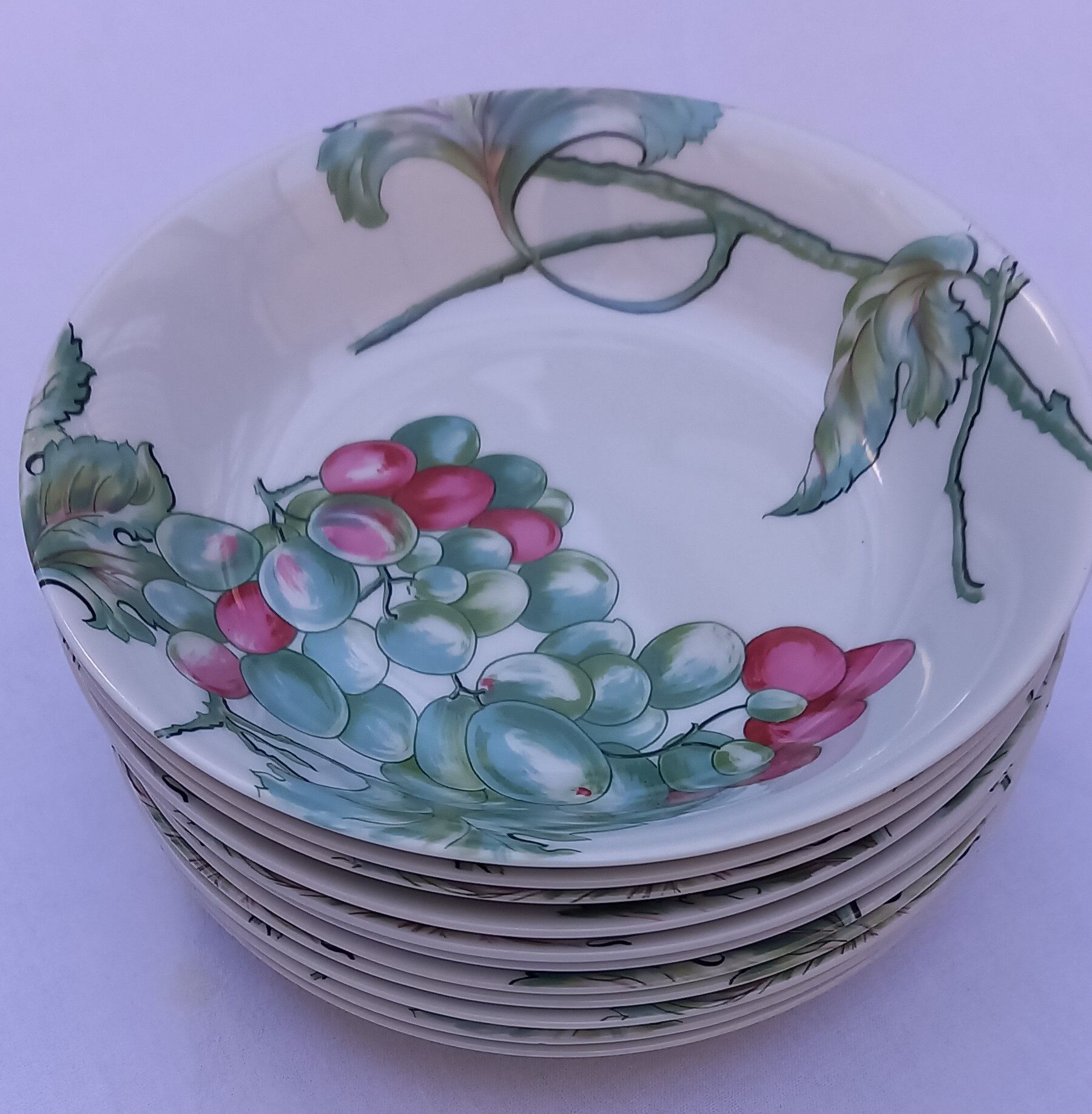 11 porcelain caps from Limoges Philippe Deshoulières
