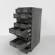 Industrial Steel Chest of Drawers with 20 Drawers