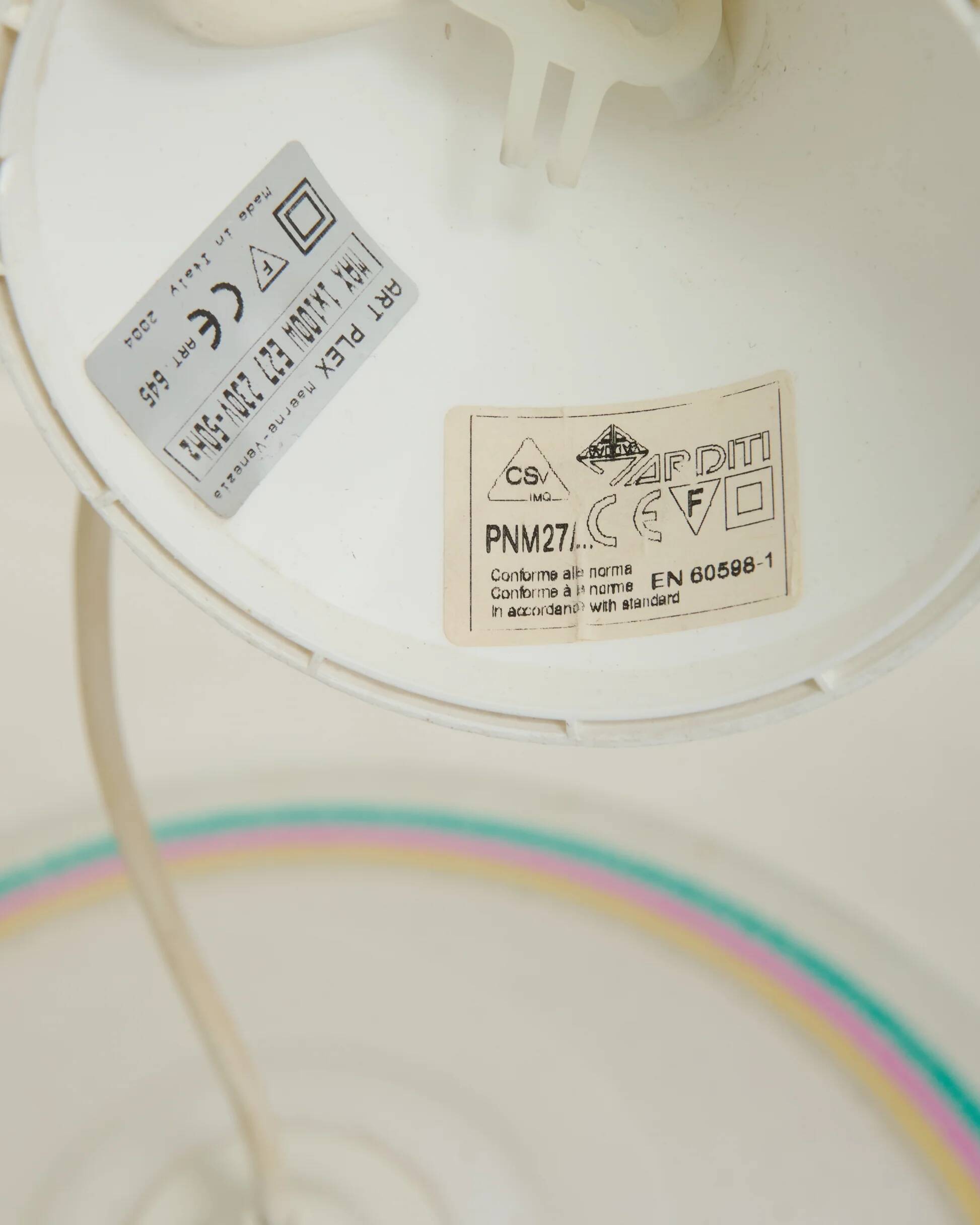 Plexiglass suspension, Artplexe, Italy, 1980s