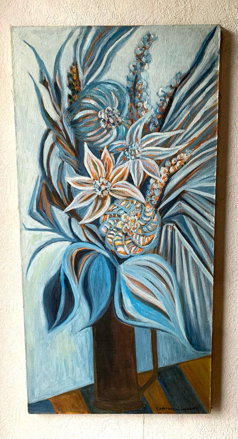 Large vintage painting