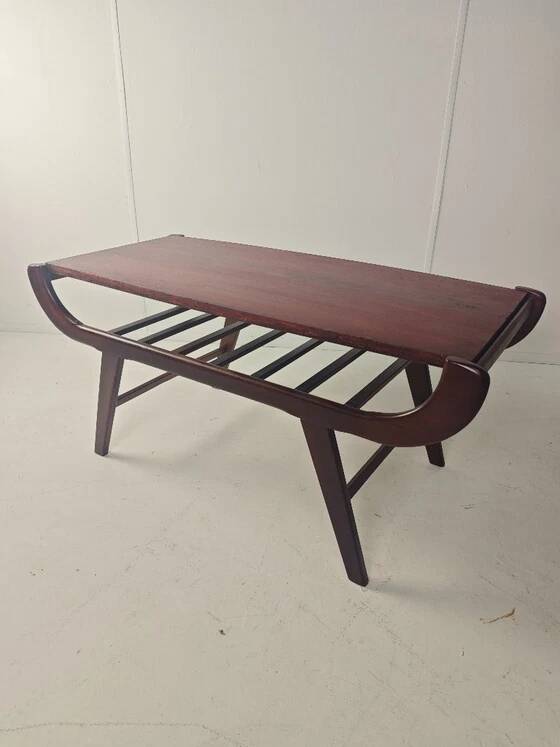 Mid Century Modern Coffee Table with Reversible Top