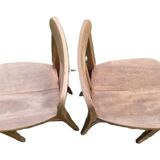 Set of 2 Bistro Chairs Stamped Stella 1950s