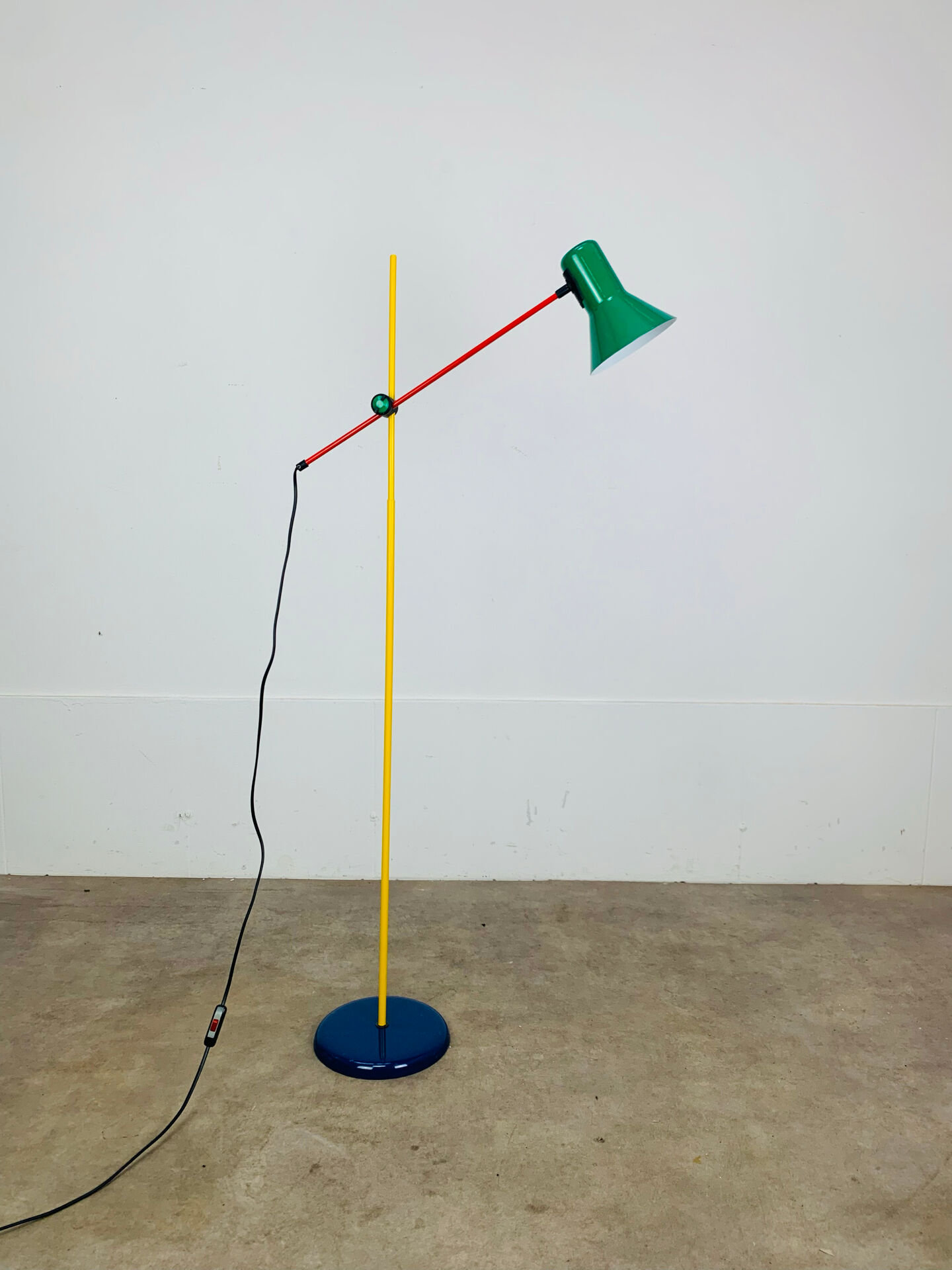 Veneta Lumi floor lamp in primary colours