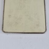 Ancien miroir de barbier ou de coiffeur à chainette vintage, années 40 50