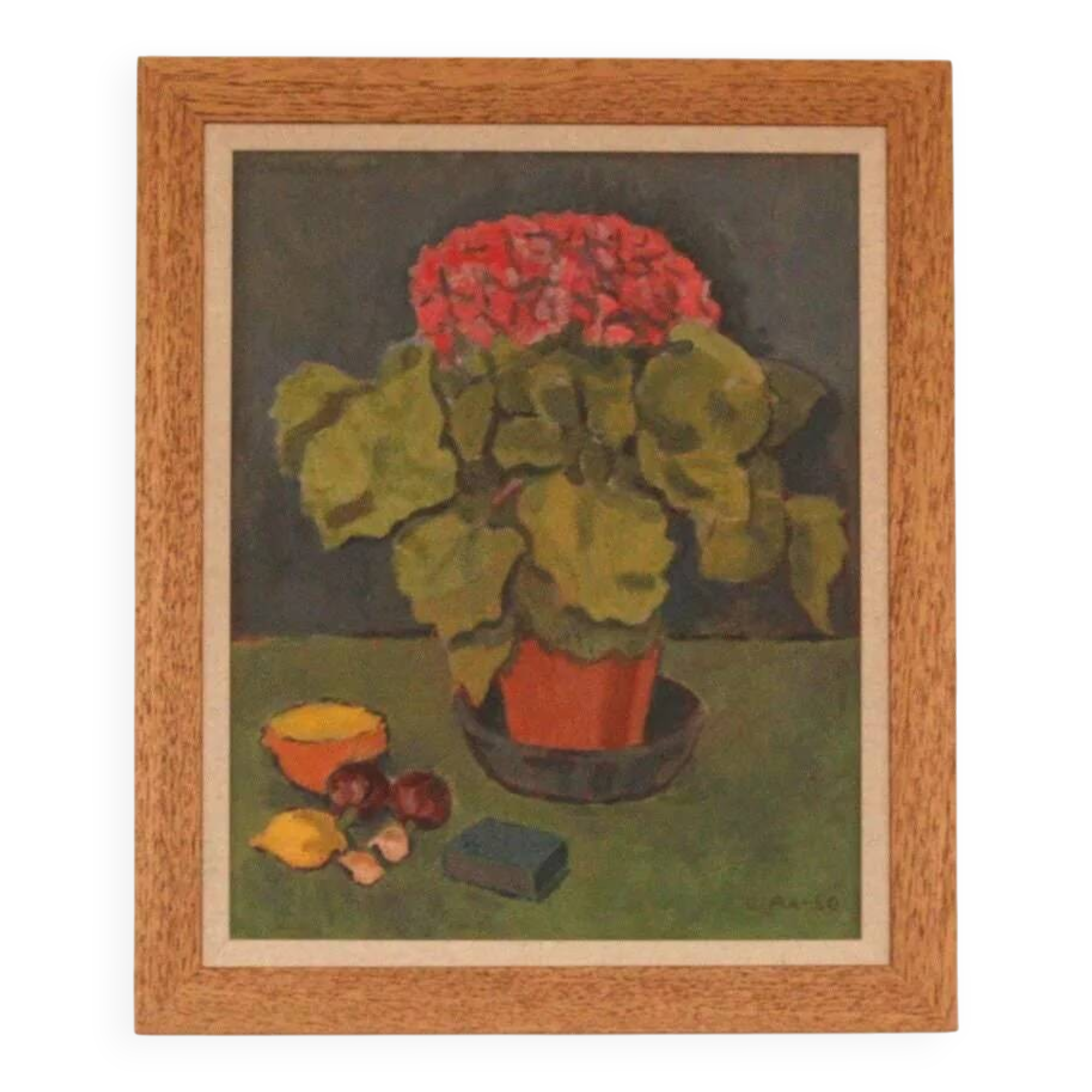 Pink hydrangea with fruit by Olax