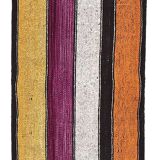 2x8 Purple Orange Kilim Runner Rug 71x24Cm