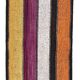 2x8 Purple Orange Kilim Runner Rug 71x24Cm