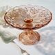 Flat on pink glass piedouche SV