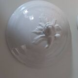 Old white soup tureen
