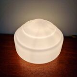 Plafonnier Art Déco en opaline blanche, années 1920-30