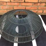 Rattan lampshade