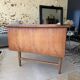 1 Lovig desk in teak, oak base circa 1960