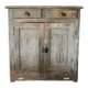 Sideboard in weathered gray wood