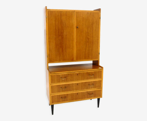 Commode scandinave en teck, Suède, 1960