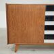 U-458 Sideboard Cabinet by Jiri Jiroutek for Interier Praha black and white 1960