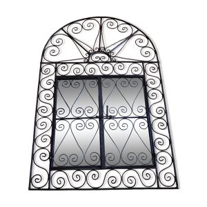 Miroir orienale porte - fer