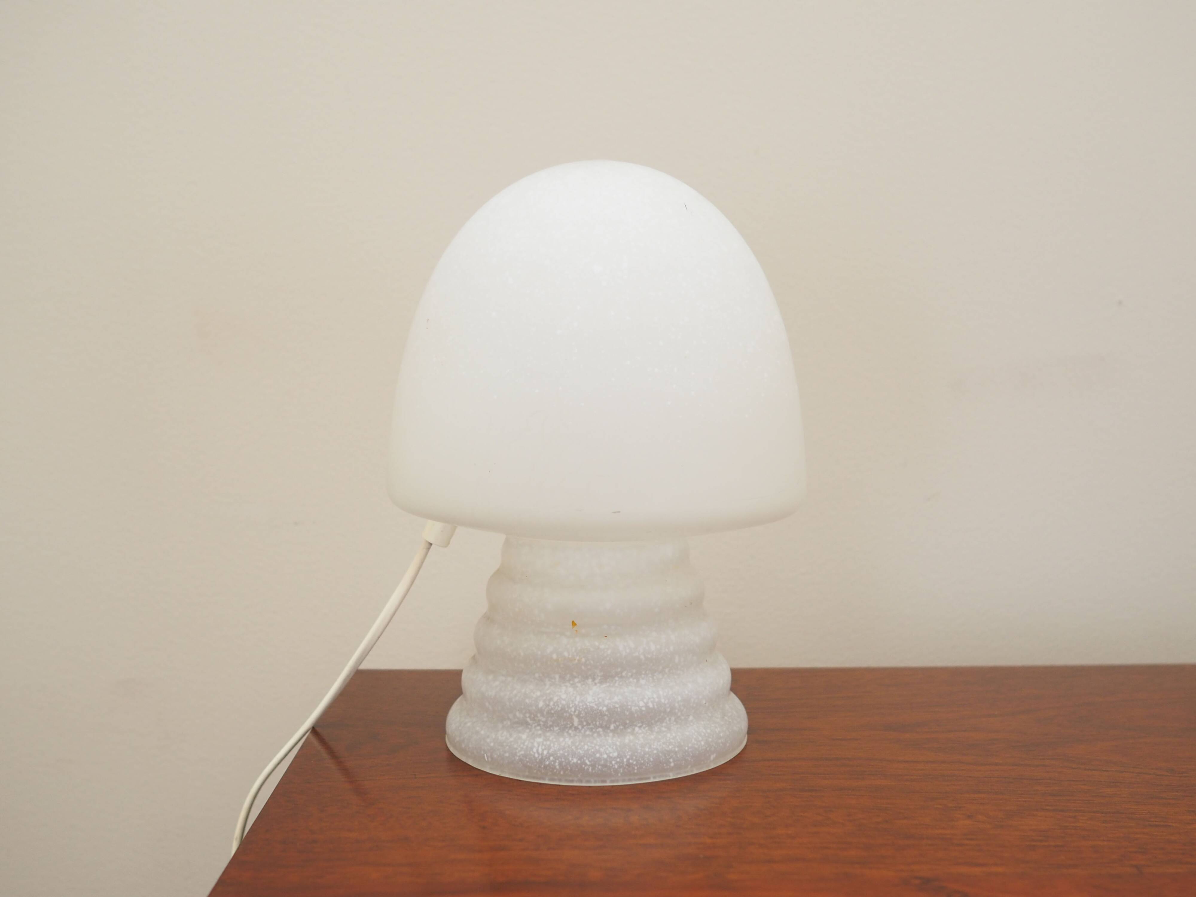 Mushroom bedside lamp, Danish design, 1970s, production: Denmark