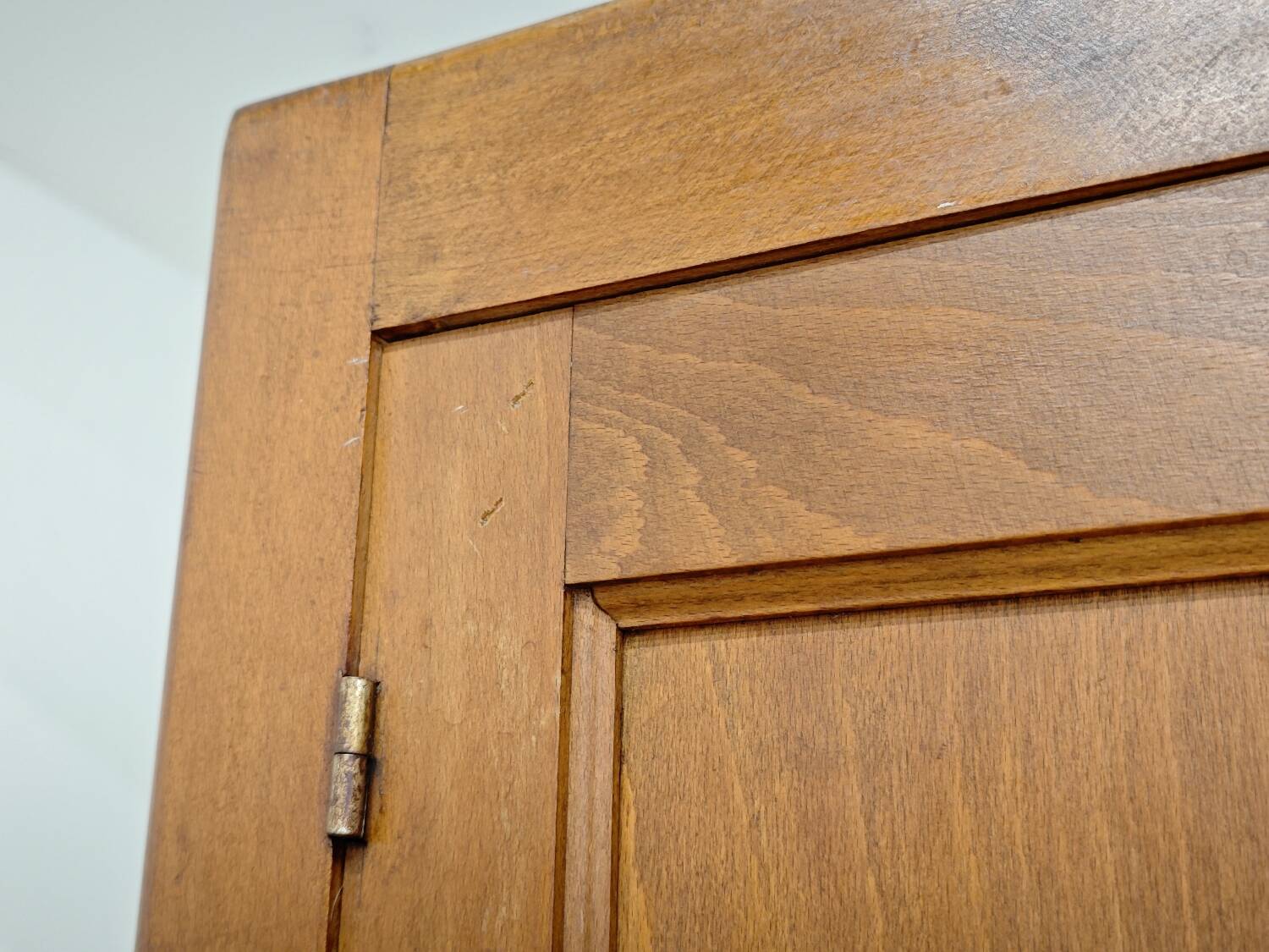 Parisian wooden wardrobe in country style